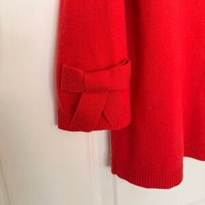 Kate Spade Bow Sleeve Sweater, wool and cashmere